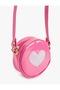 Strappy Heart Detailed Crossbody Bag - 2