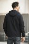 Roseau Slim Fit Water Repellent Pocket Detailed Hooded Men's Seasonal Coat Raincoat - 4