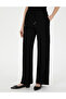 Black High Waist Loose Fit Trousers 50301266-Vr046 - 2