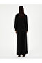 Black Copper Fabric Loose Fit Trousers 50305978-Vr046 - 4
