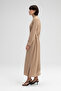 Beli Kemerli Krep Elbise - 4