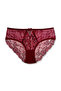 Double Color Lace Tulle High Waist Women's Panties