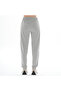 Gray High Waist Side Piping Sweatpants (With Large Size Option) - 3