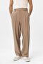 Pleated Baggy Fit Men's Trousers