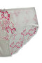 Double Color Lace Tulle High Waist Women's Panties - 2