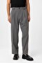 Yüksel Bel Relax Fit Pleated Men's Trousers