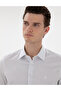 Navy Blue Slim Fit Striped Long Sleeve Shirt 50306028-Vr033 - 2