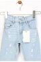 Boy's 100% Cotton Ripped Jeans - 2