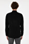 Men's Black Long Sleeve Basic Shirt 50306338-VR046 - 6