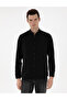 Black Regular Fit Long Sleeve Shirt 50304764-Vr046