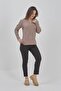 Women's Knitwear Stretchy V-Neck Long Sleeve Winter Mother Sweater - 3