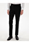 Black Slim Fit 100% Wool Fabric Trousers 50305463-Vr046 - 2