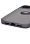iPhone 13 Compatible Leather Look Hard Cover Case Gray - 5