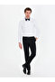 White Slim Fit Tuxedo Shirt 50265358-Vr013 - 4