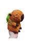 Capybara Plush Toy 24 cm Capybara Figure with Backpack High Quality - 5