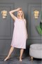 Summer Cotton Loose Cut Thick Strap Nightdress - 3