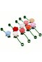 Rose Thermos Ornament/Flower Straw Stopper/Flower Straw Protector/Rose Thermos Accessory - 4