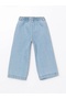 Lcw Kids Blue Elastic Waist Girls' Jean Pants - 3