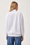 Turtleneck Raised 3 Thread Knitted Sweatshirt Gray - 4