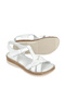 , Women's Genuine Leather Sandals 1511051Z011 White - 4