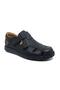 100% Genuine Leather Orthopedic Men's Daily Comfortable Summer Large Size Sandals Slippers 39-48