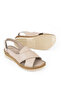 , Women's Genuine Leather Sandals 1511051Z036 Gray - 4