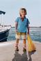 Boys Sailor Themed Short Sleeve T-Shirt and Shorts Set