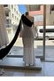 Katarina Evening Dress with Cape Shoulder Rose