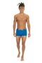 U.S. Polo Assn. 80572 Men's Cotton 3-Piece Boxer-Sax&Yellow&Navy Blue - 3