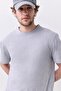 تيشيرت رجالي أساسي مصنوع من القطن بنسبة 100%، عبوة من 3 قطع، أسود، جريميلانج، أبيض، 2091 - 6