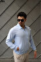 Cotton Linen Fabric Men's Jacket - 4