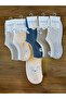 Premium Seamless Cotton Rabbit Embroidered Sneaker Invisible Socks Pack of 6