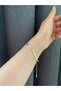 Lucky B&E Italian Chain Simple Bracelet Gold - 4