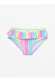 Green Printed girls bikini set - 3