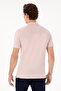 Men's Slim Fit Polo Neck Powder Basic T-Shirt 50298041-Vr042 - 5