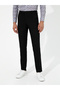 Black Slim Fit Fabric Trousers 50258512-Vr046 - 2