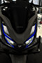 For Honda Pcx Daytime Led Headlight Design Blue Color Sticker 2021-2024 Model Years - 4