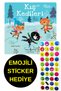 KOPUZ KİTAP - KIŞ KEDİLERİ - Sticker Gift