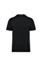 Men's Fashion Black Solid T-Shirt, Casual Quick Dry Short Sleeve Stretchy Fabric for Summer - 2