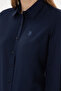 Women's Navy Blue Long Sleeve Basic Shirt 50297002 -Vr033 - 7