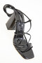 Black Patent Leather Women's Classic Heeled Shoes 20324 - 3