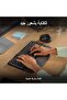 لوحة مفاتيح Wave Keys اللاسلكية المريحة مع مسند راحة اليد المبطن والكتابة الطبيعية المريحة، - 3