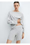 Women's Light Gray Pajama Bottoms 67055990 - 7