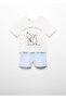 Girl's Sky Blue Pajama Bottoms 67046322