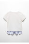 Baby Girl Sky Blue Pajama Bottoms 67036323 - 4