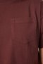 Women's Brown Cotton Crop Knitted T-Shirt Cr00443 - 5