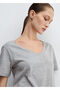 Metal Gray Women's T-Shirt 67910466 - 3