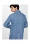 Denim Jacket with Buttons - 7