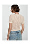 Openwork Short-Sleeved Sweater - 6