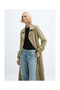 Flowy Lapel Trench - 8